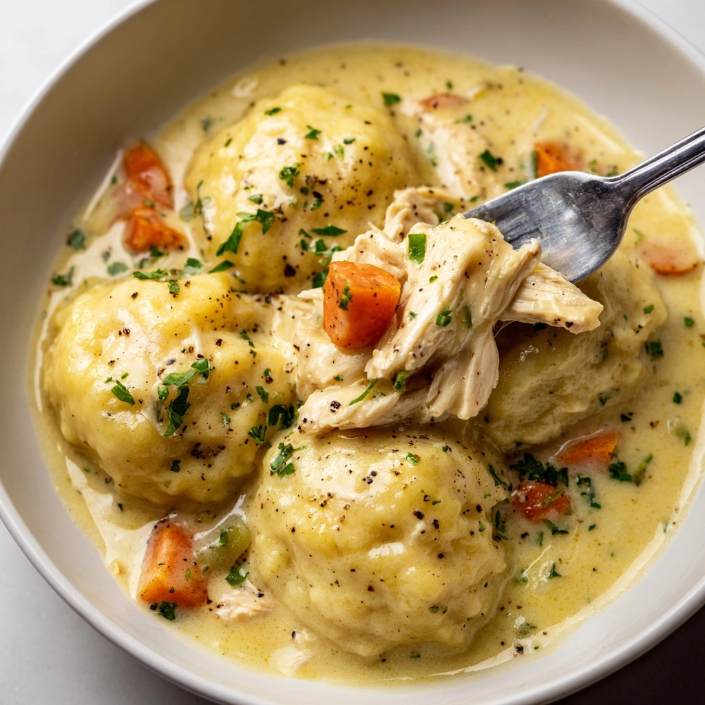 Chicken and Dumplings Recipe - Recipe Image
