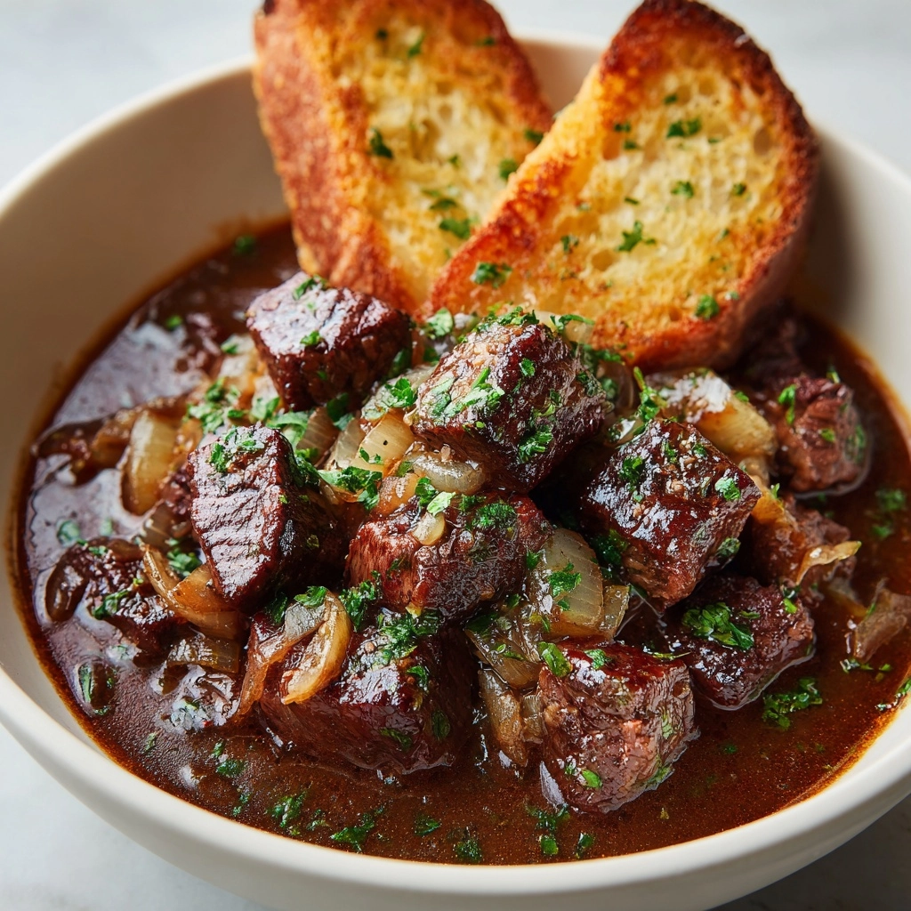 French Onion Beef Short Rib Soup Recipe - Recipe Image