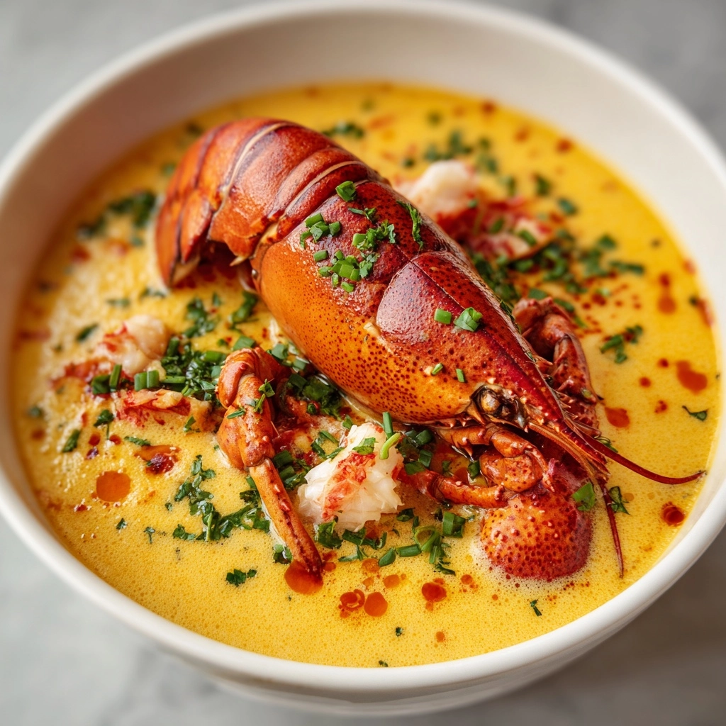 Velvety Lobster Bisque Recipe - Recipe Image