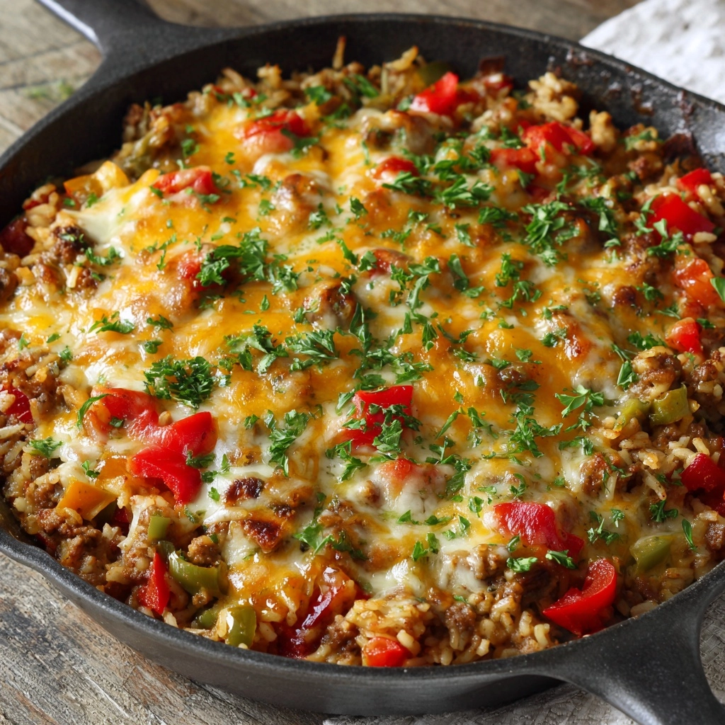 Stuffed Pepper Casserole Recipe - Recipe Image