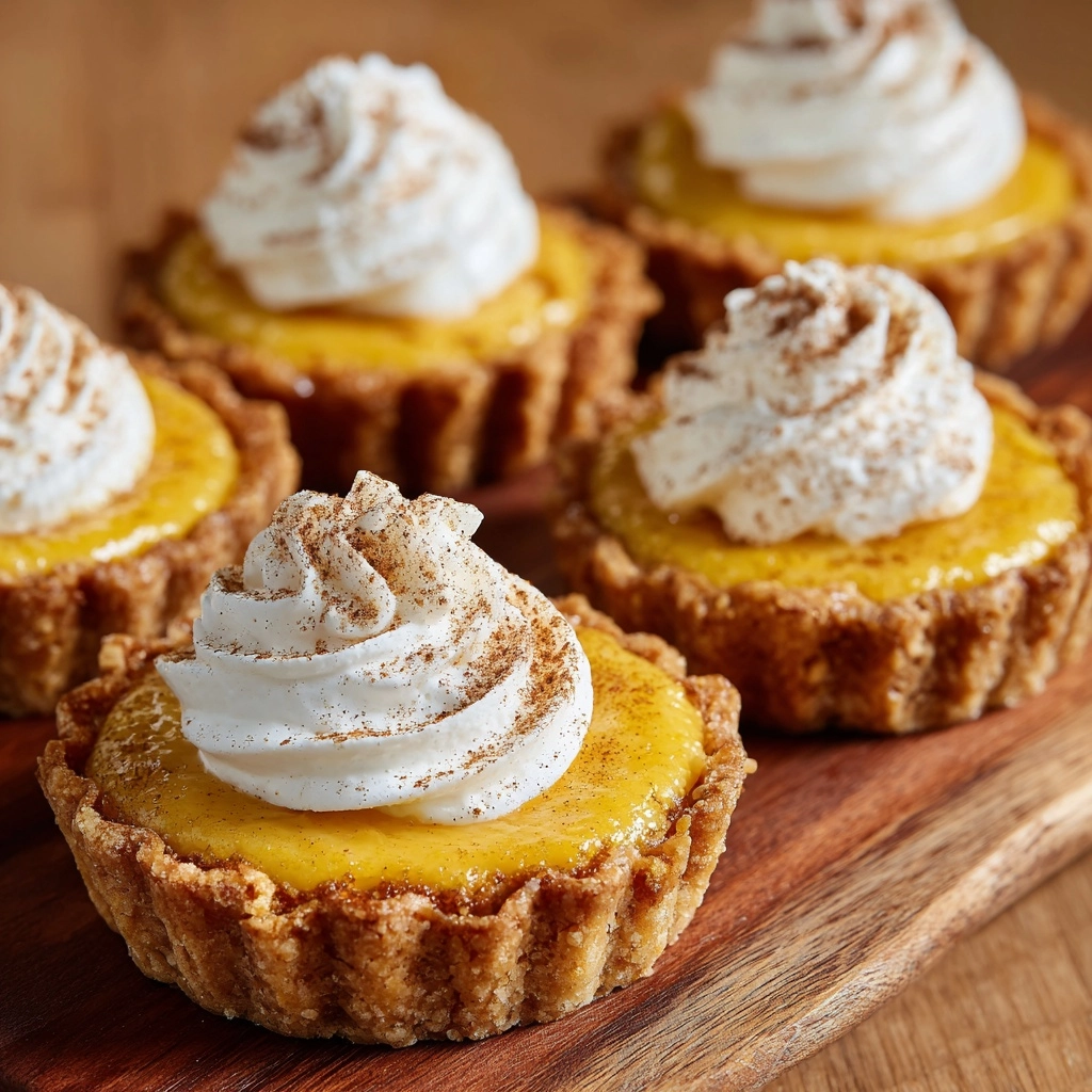 Mini Pumpkin Pies Recipe - Recipe Image