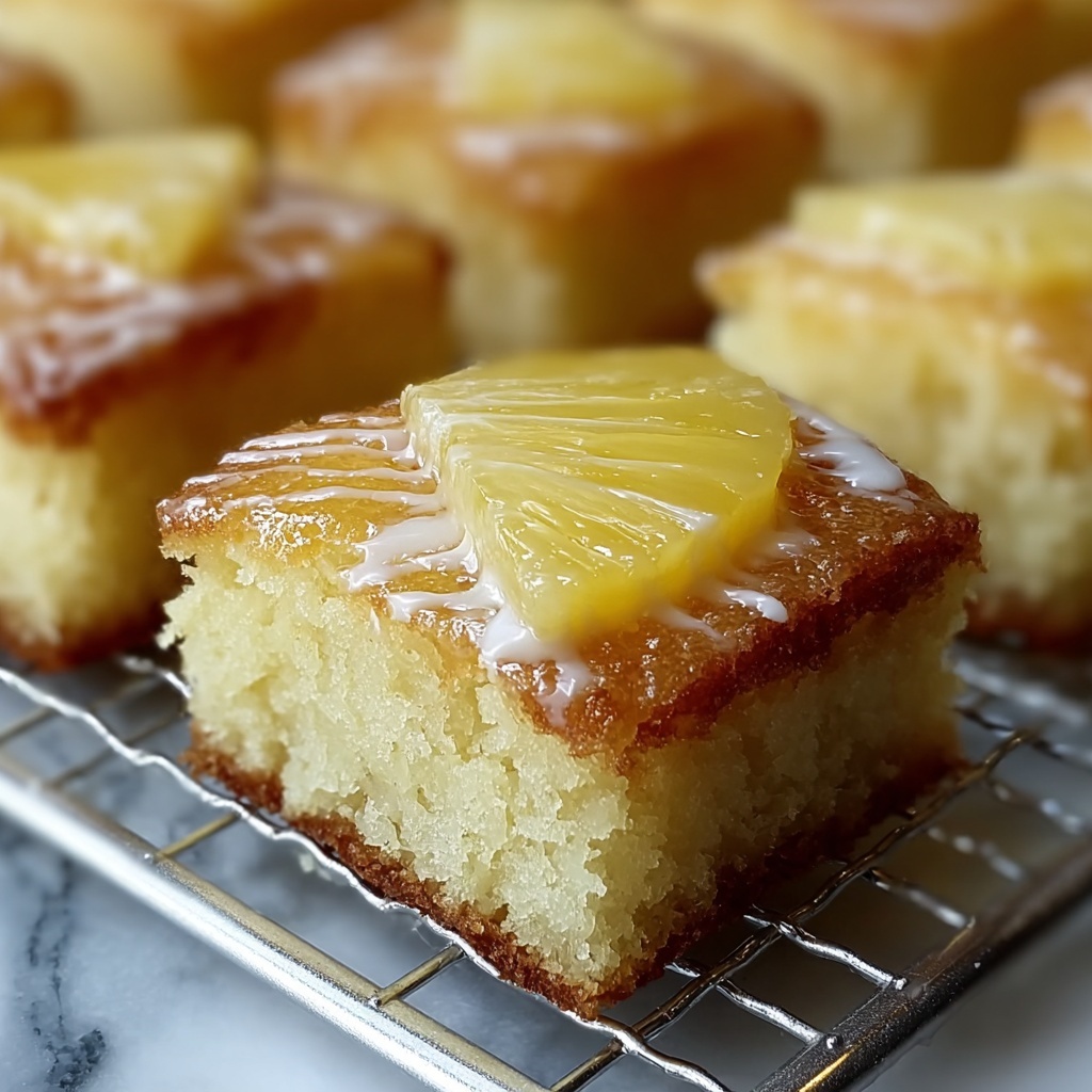 Pineapple Condensed Milk Cake Recipe - Recipe Image