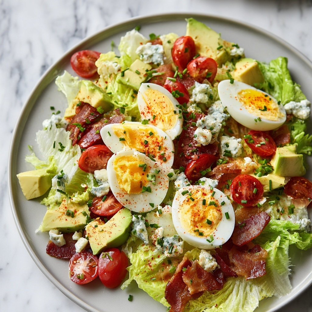 Keto Cobb Egg Salad Recipe - Recipe Image