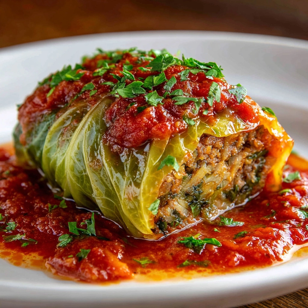 Creole Cabbage Rolls Recipe - Recipe Image
