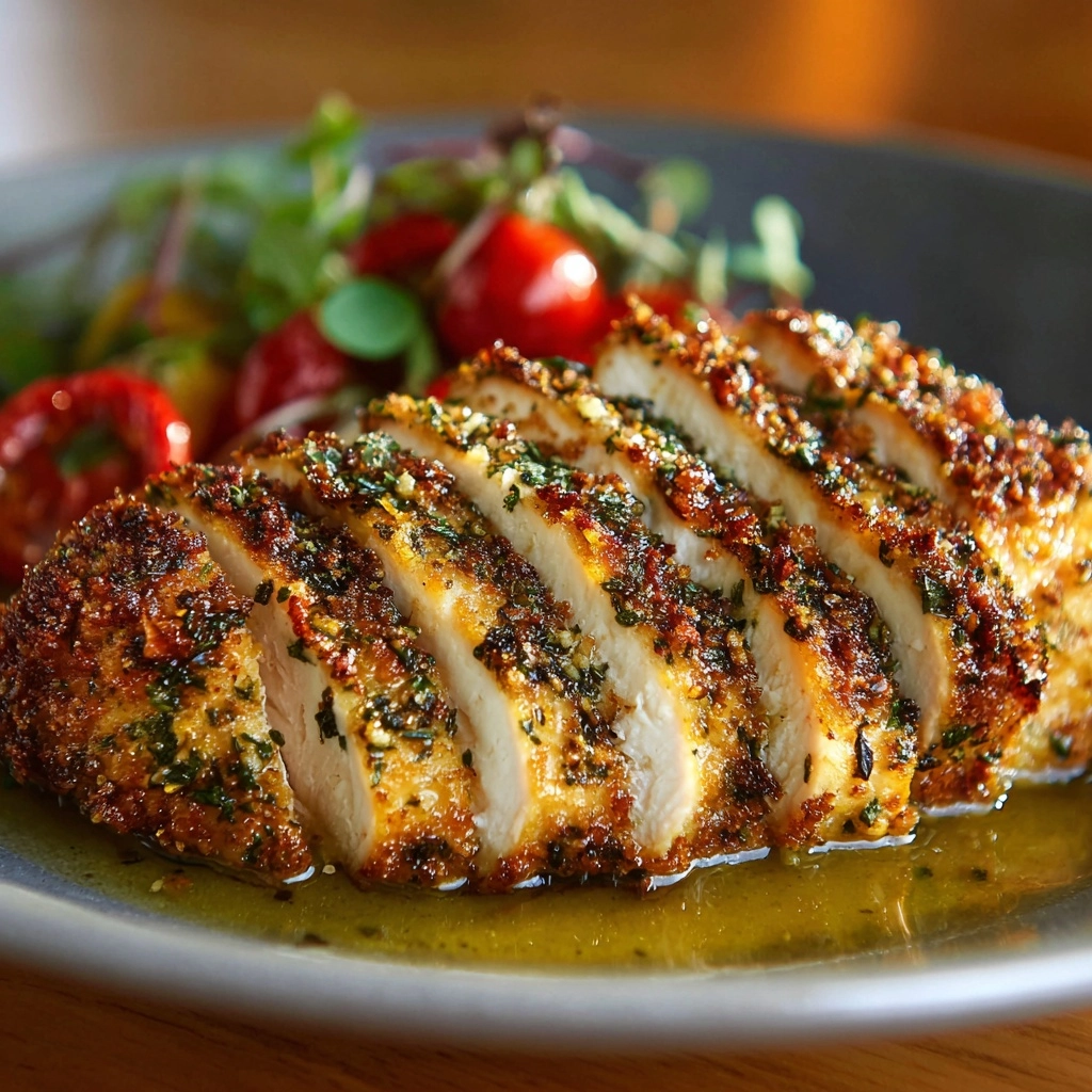 Juicy Mayo-Parmesan Crusted Chicken Recipe - Recipe Image