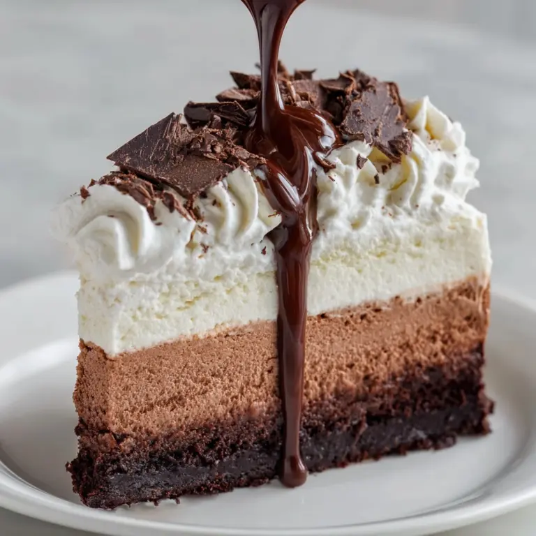 Chocolate Brownie Mousse Cake Recipe