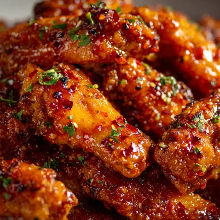 Honey Lemon Pepper Wings Recipe