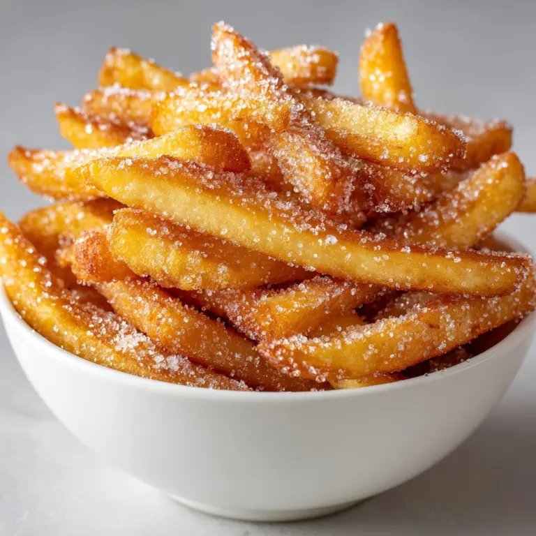 Crispy Air Fryer Apple Fries Recipe