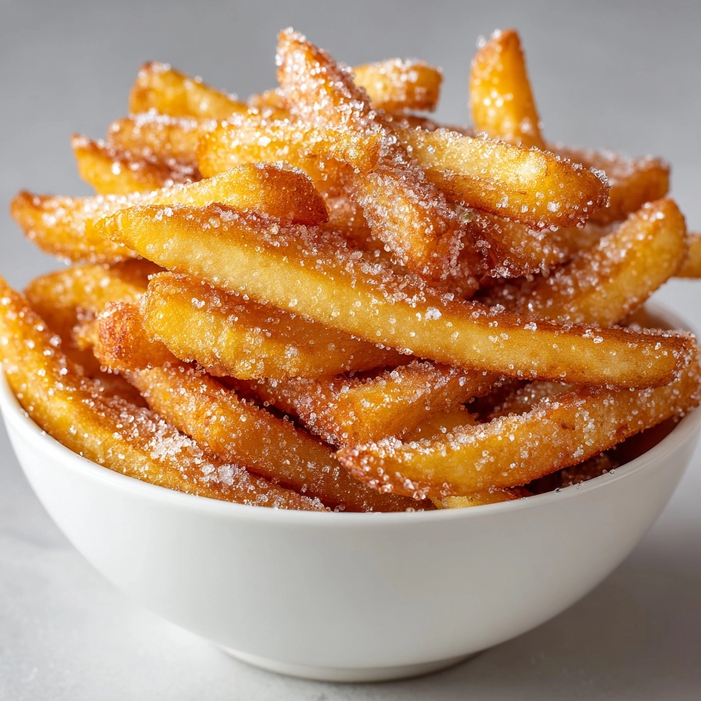 Crispy Air Fryer Apple Fries Recipe - Recipe Image