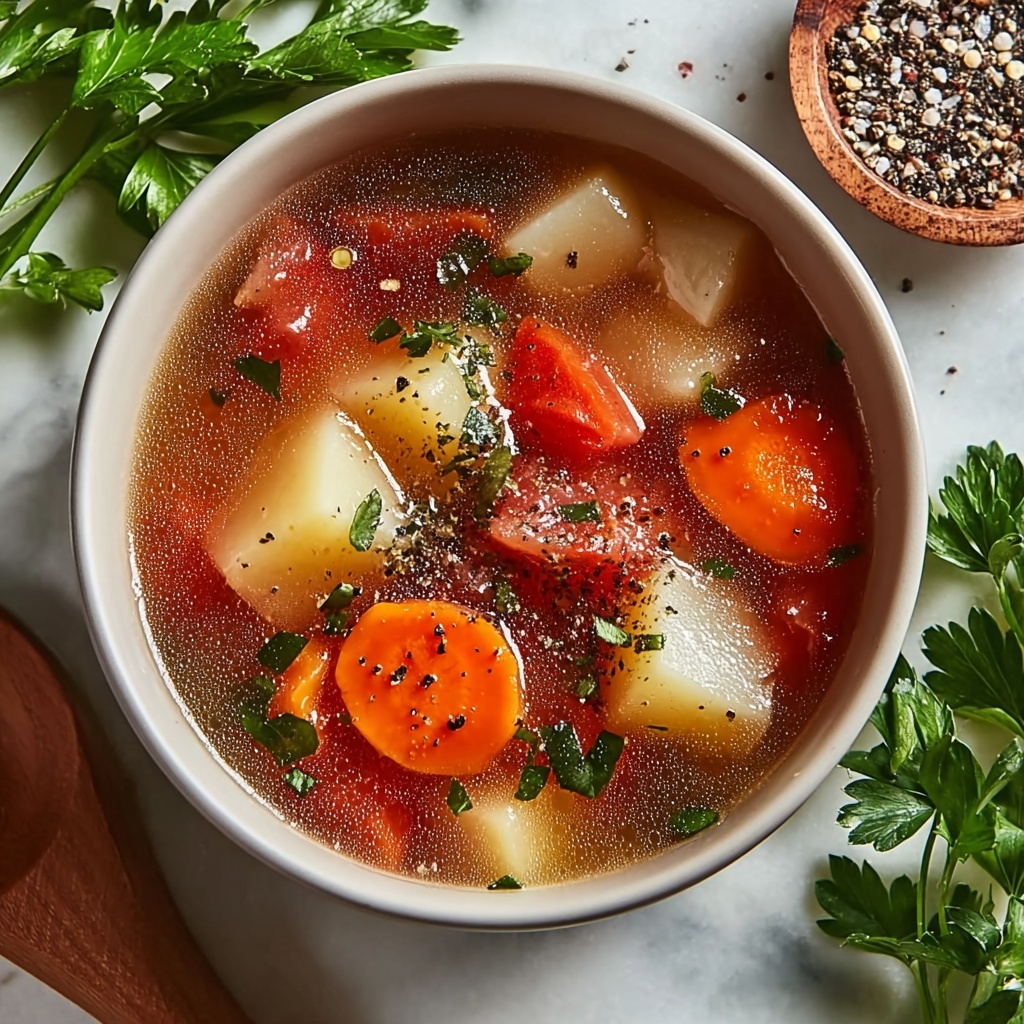 Roasted Vegetable Soup Recipe - Recipe Image