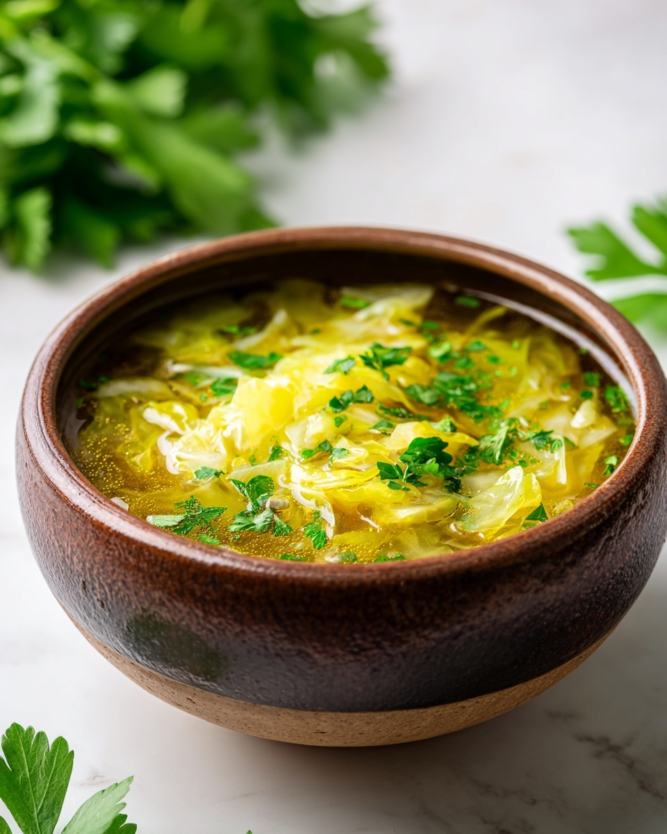 Hearty Cabbage Soup with Ground Beef and Tomatoes Recipe - Recipe Image