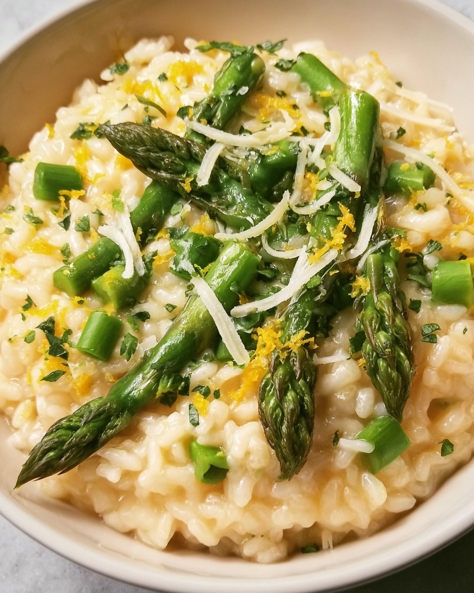 Lemon Asparagus Risotto Recipe - Recipe Image