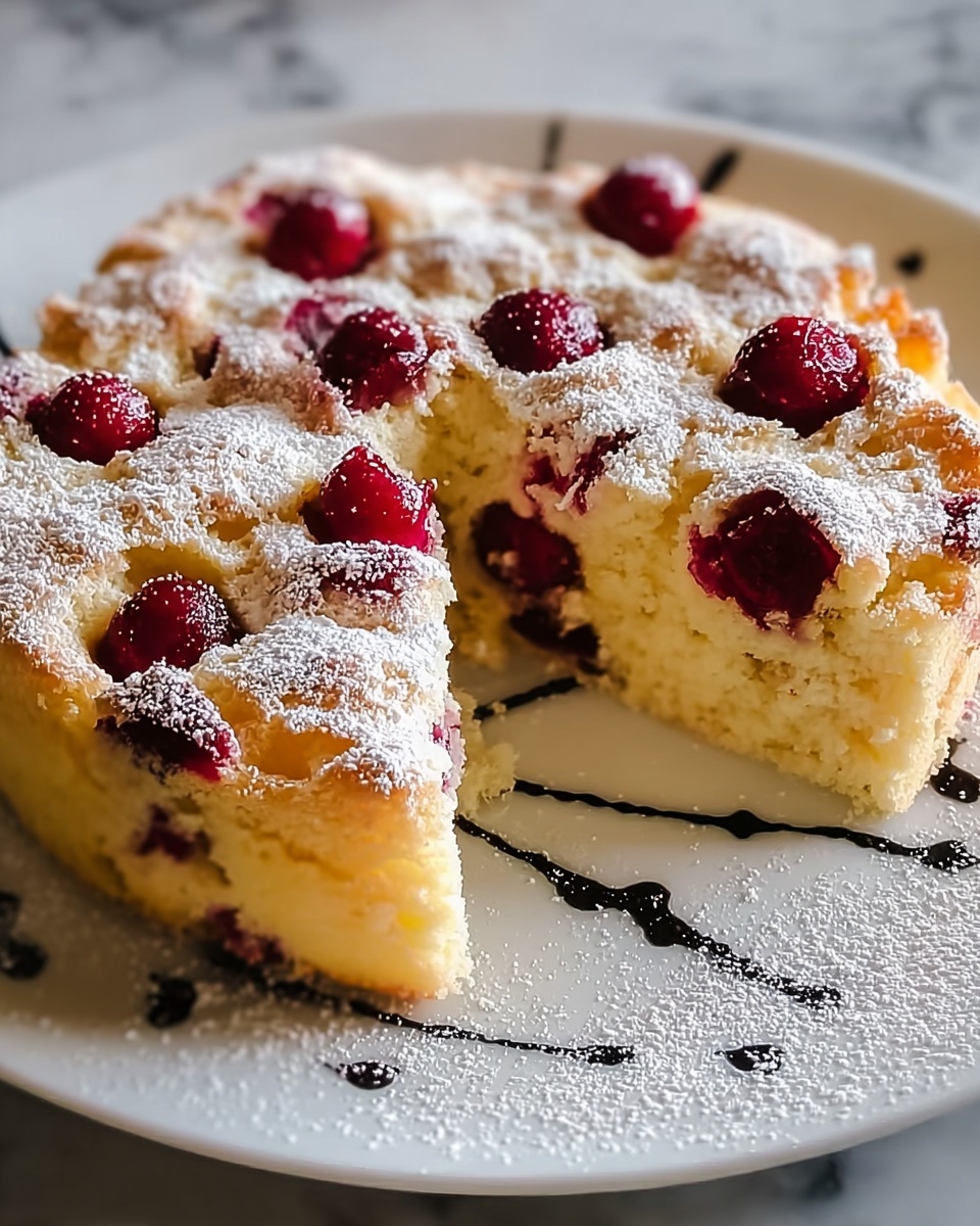 Cranberry Orange Breakfast Cake Recipe - Recipe Image