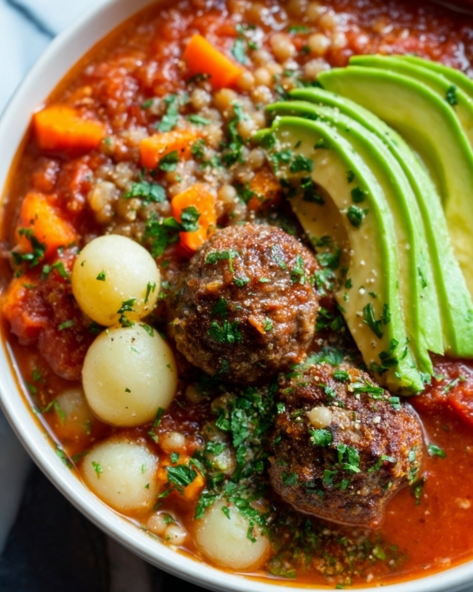 Mexican Meatball Soup Recipe - Recipe Image