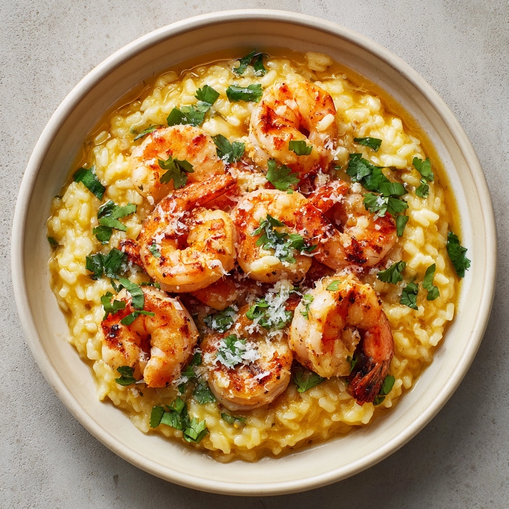 Red Curry Risotto with Shrimp Recipe - Recipe Image