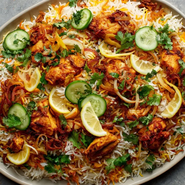 Chicken Tikka Biryani (Restaurant Style) Recipe