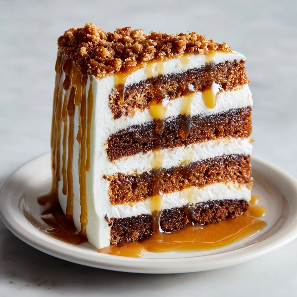 Caramel Crunch Cake Recipe - Recipe Image