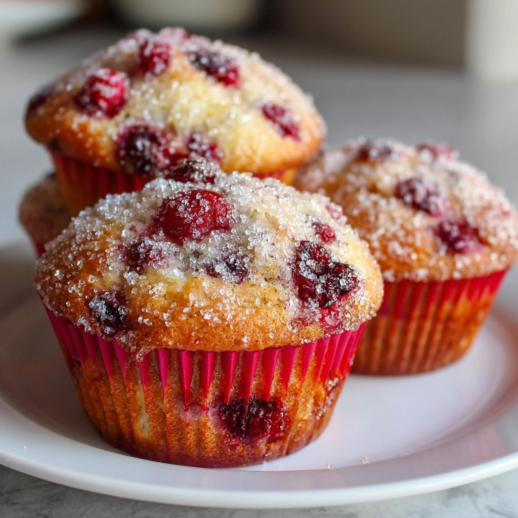 Cherry Cobbler Muffins Recipe - Recipe Image
