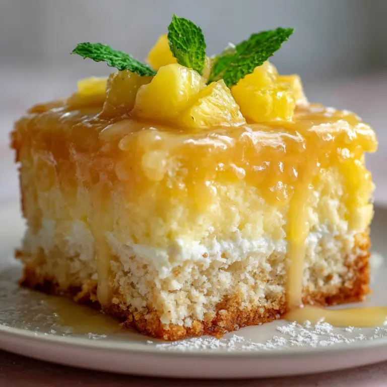 Pineapple Heaven Cake Recipe