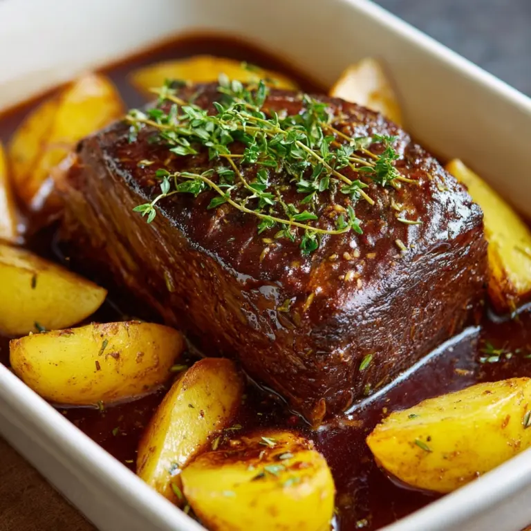 Classic Pot Roast Recipe