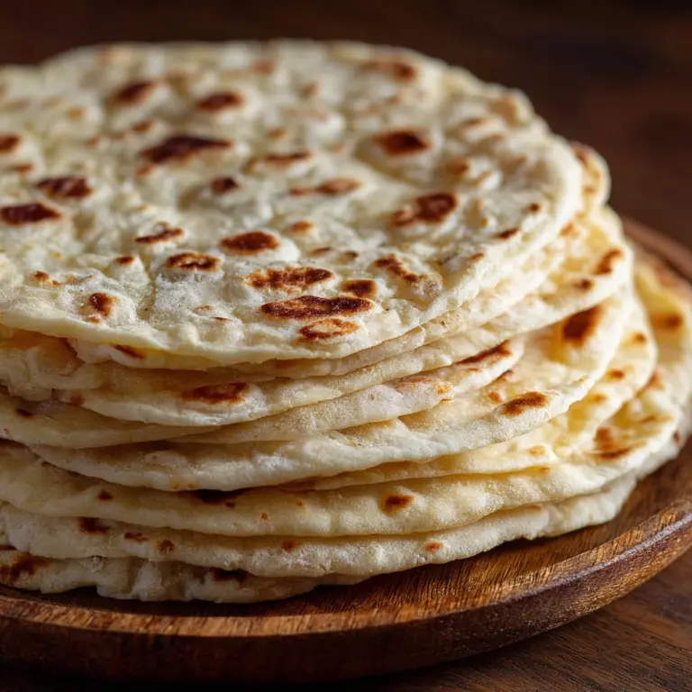 Homemade Flour Tortillas from Scratch Recipe