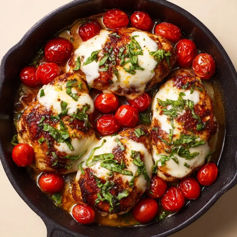 One Pan Balsamic Chicken Recipe