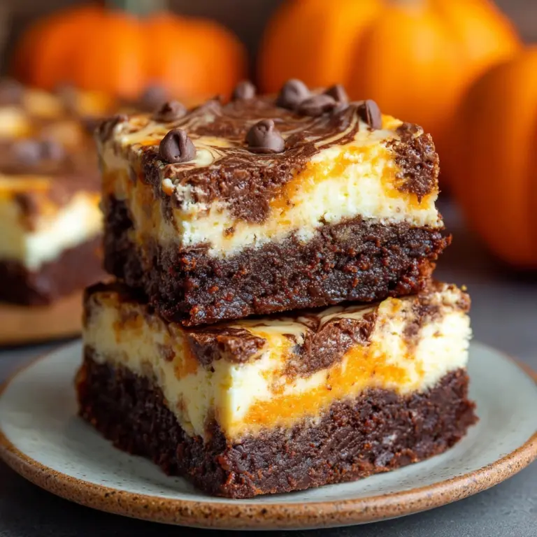 Pumpkin Brownies Recipe
