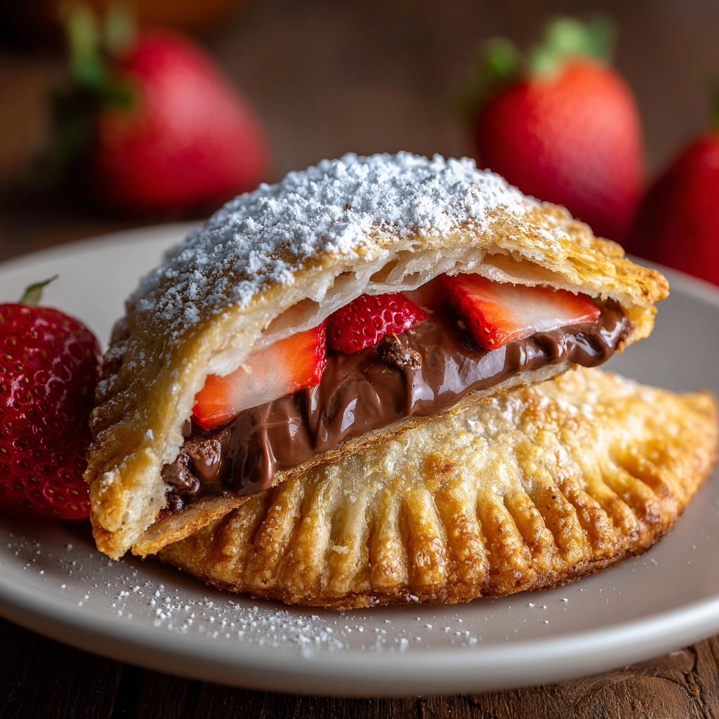 Strawberry Nutella Hand Pies Recipe - Recipe Image