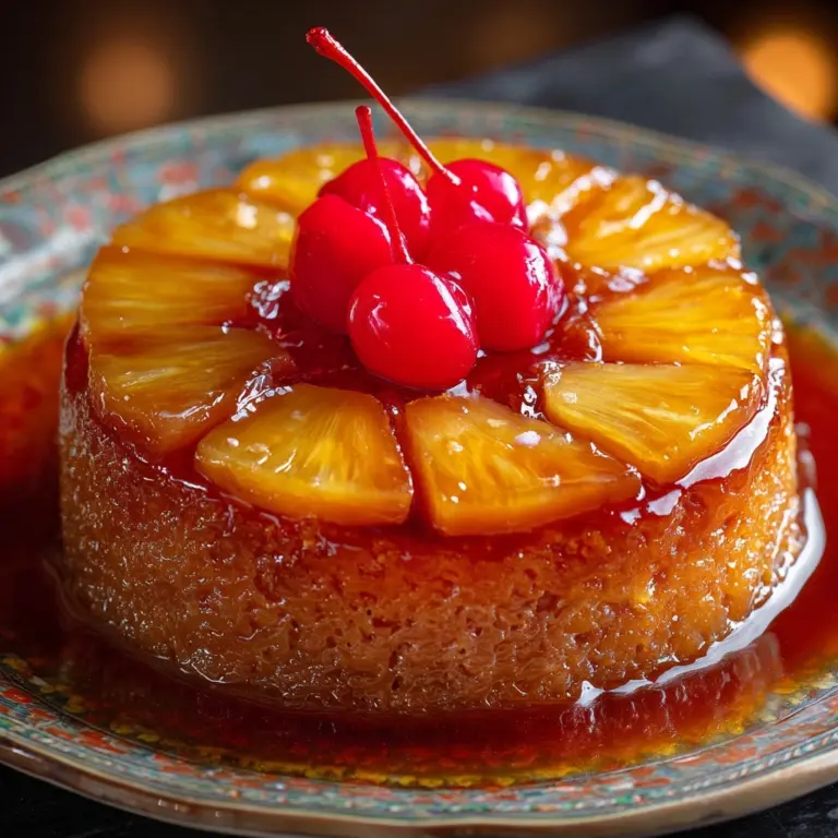 Pineapple Upside Down Cake Jam Recipe