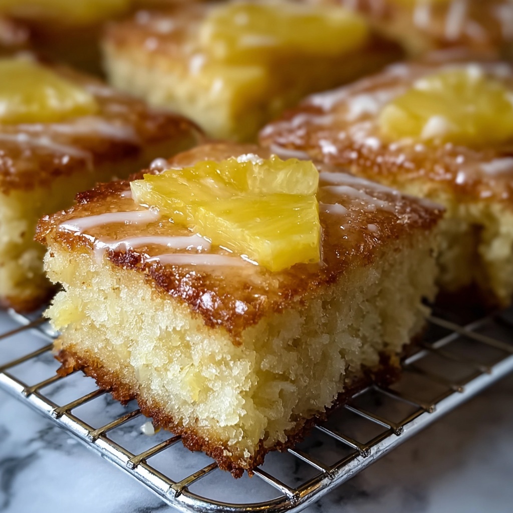 Pineapple Condensed Milk Cake Recipe - Recipe Image