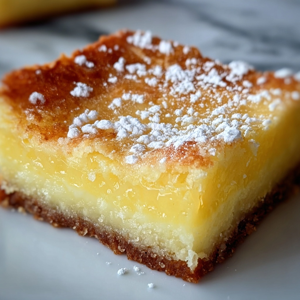 Ooey Gooey Butter Cake Recipe - Recipe Image