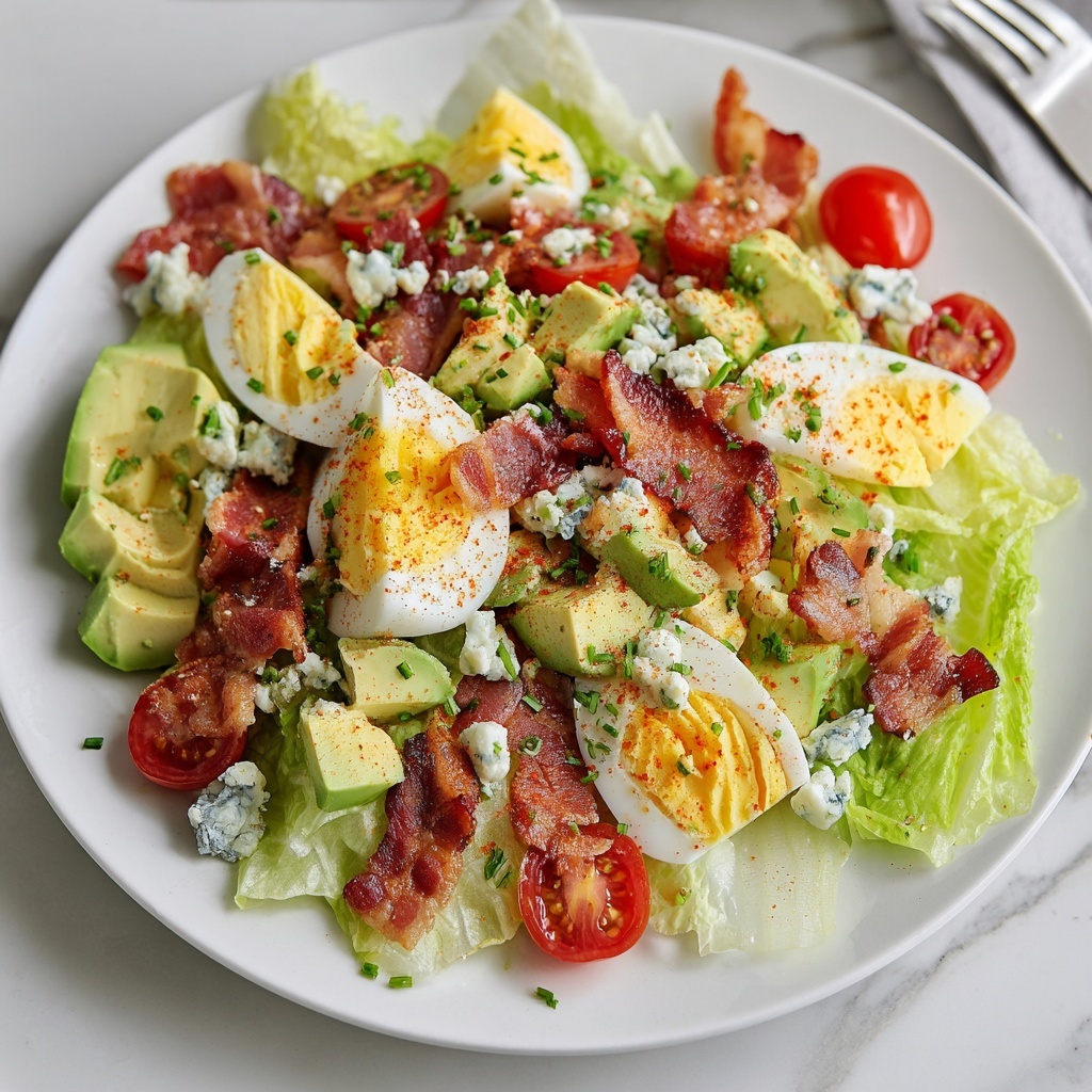 Keto Cobb Egg Salad Recipe - Recipe Image