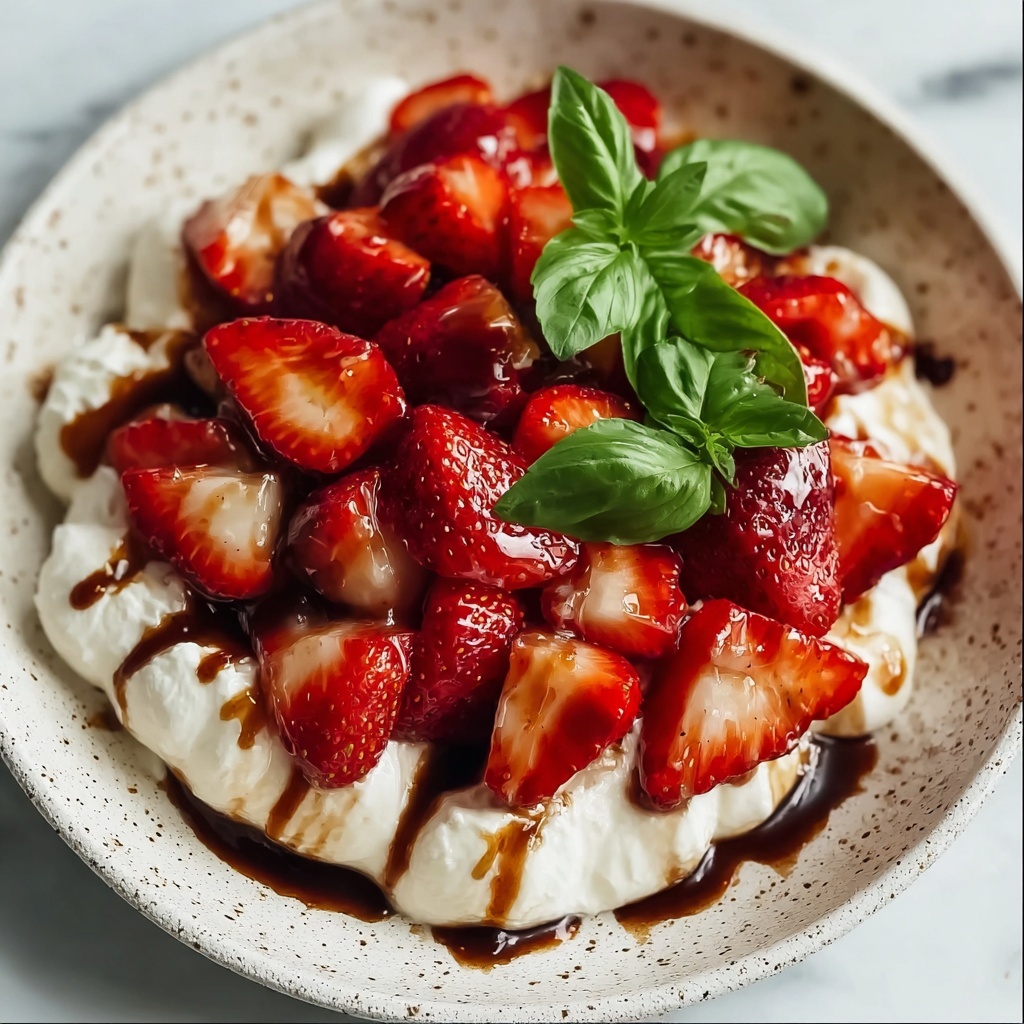 Balsamic Strawberry Caprese Recipe - Recipe Image