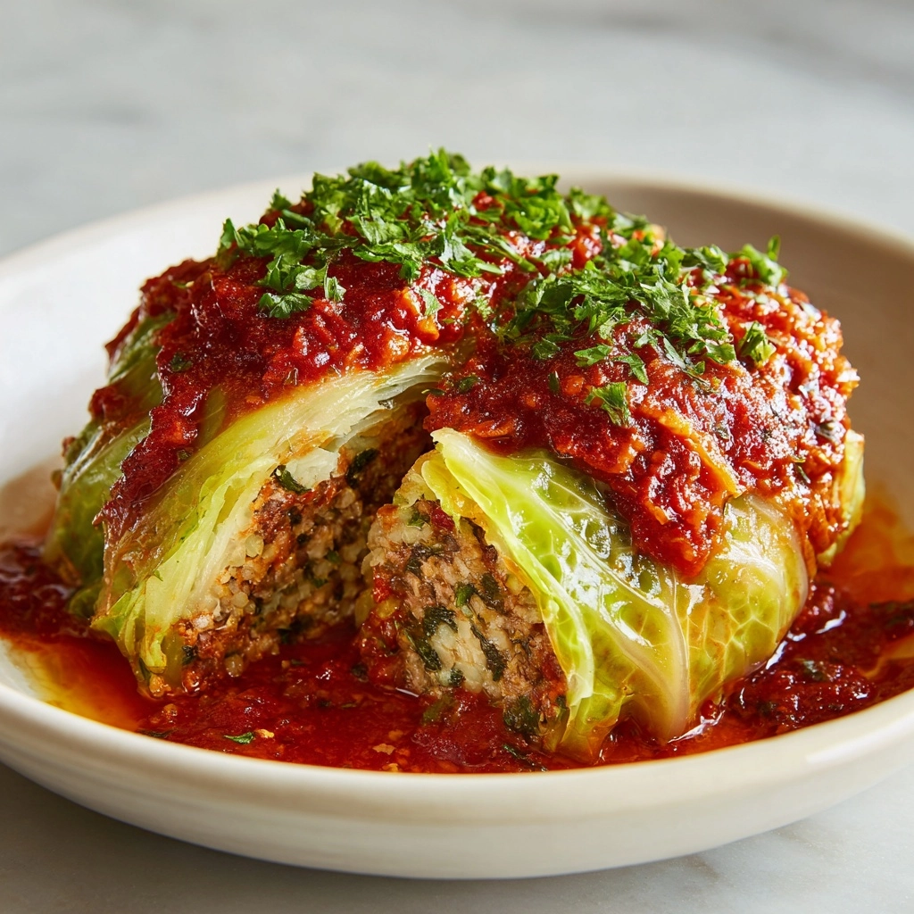 Creole Cabbage Rolls Recipe - Recipe Image
