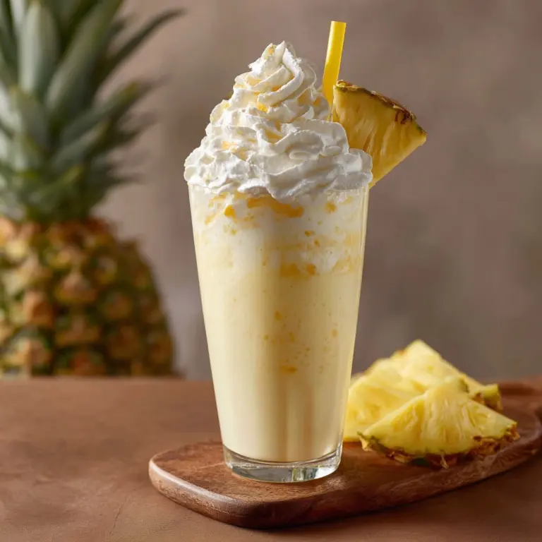 Pina Colada Milkshakes Recipe