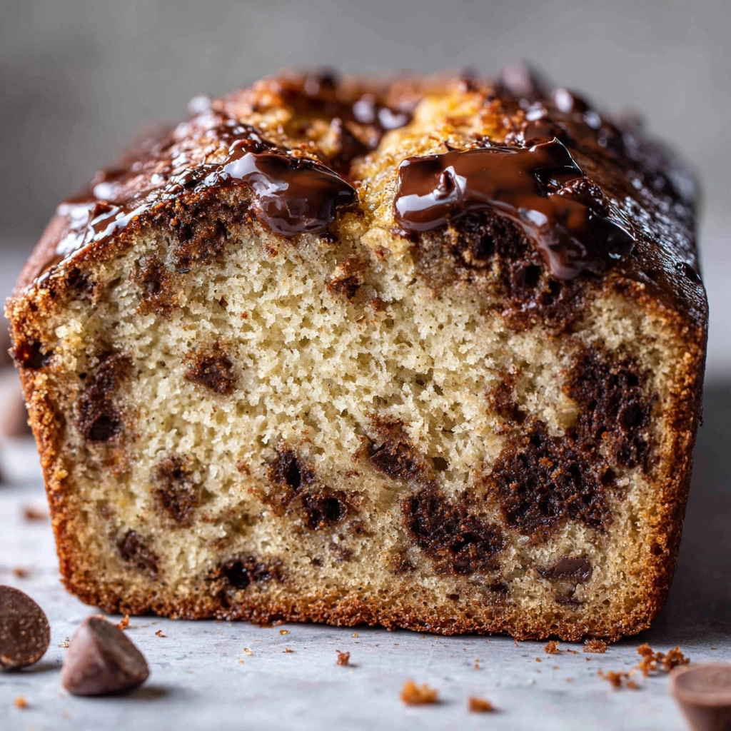 Banana Chocolate Chip Bread Recipe - Recipe Image