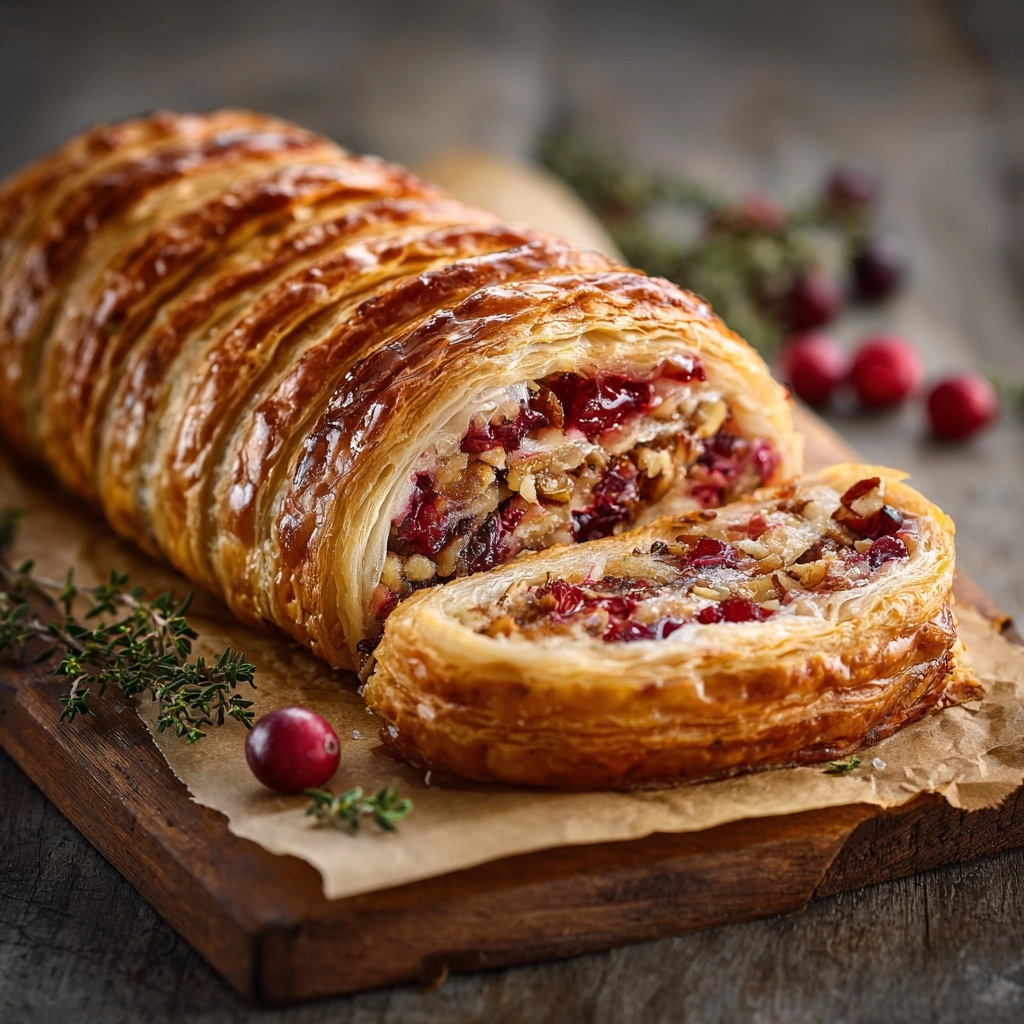 Turkey & Cranberry Sausage Rolls Recipe - Recipe Image