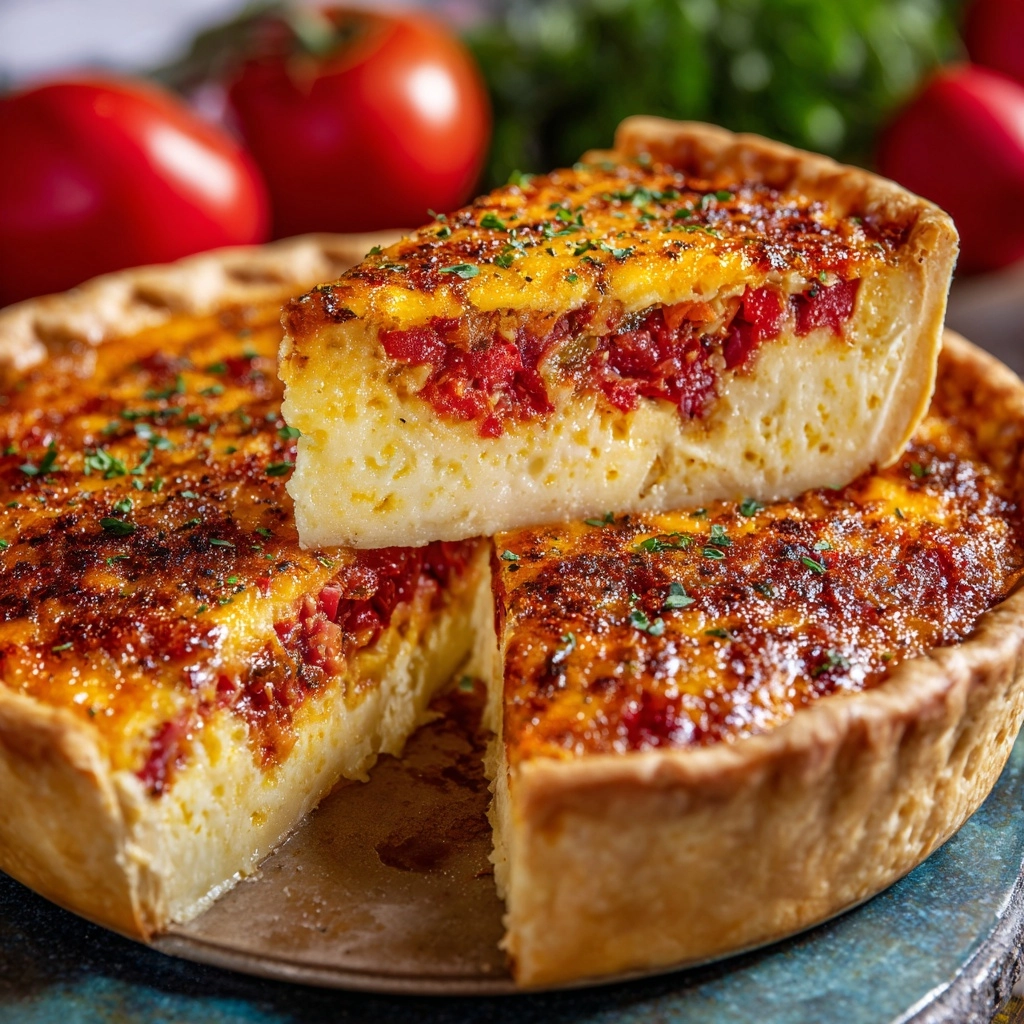 Irresistibly Best Tomato Pie Recipe - Recipe Image