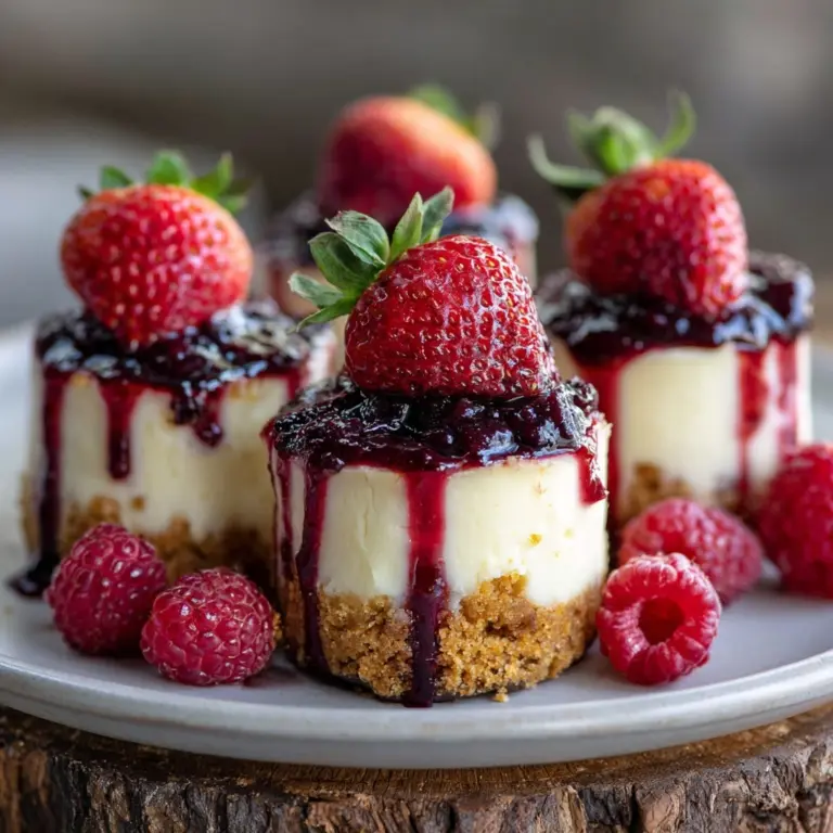 Cookie Butter Cheesecake Stuffed Berries Recipe