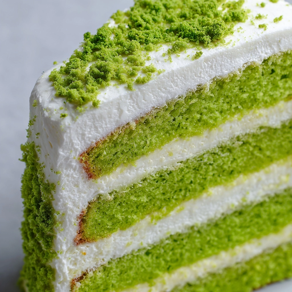 Green Cake (Lime Cake) : Vibrant and Moist Recipe - Recipe Image