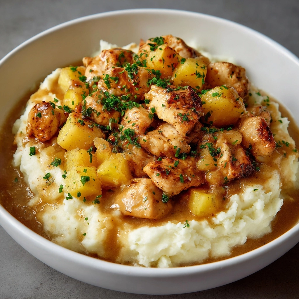 Chicken Mashed Potato Bowls Recipe - Recipe Image