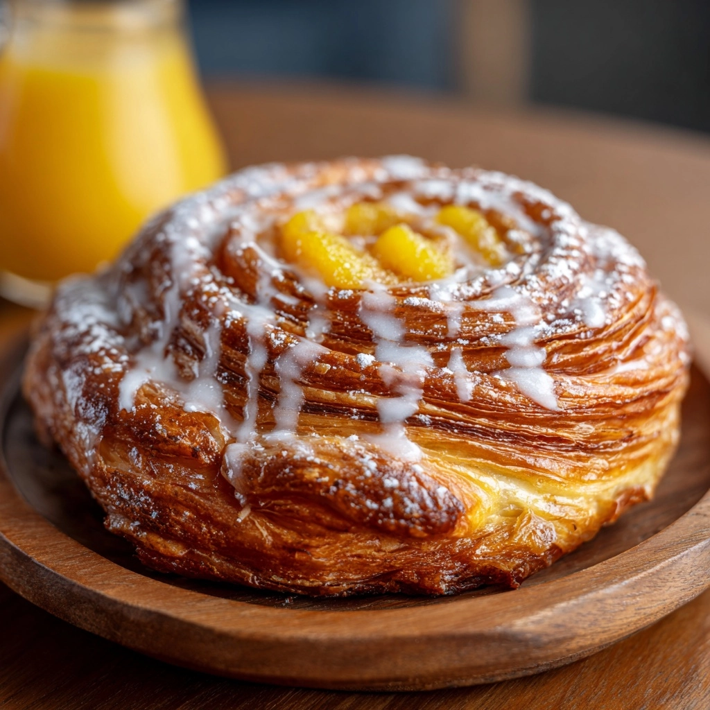 Peach Pie Cruffins: A Deliciously Easy Recipe - Recipe Image