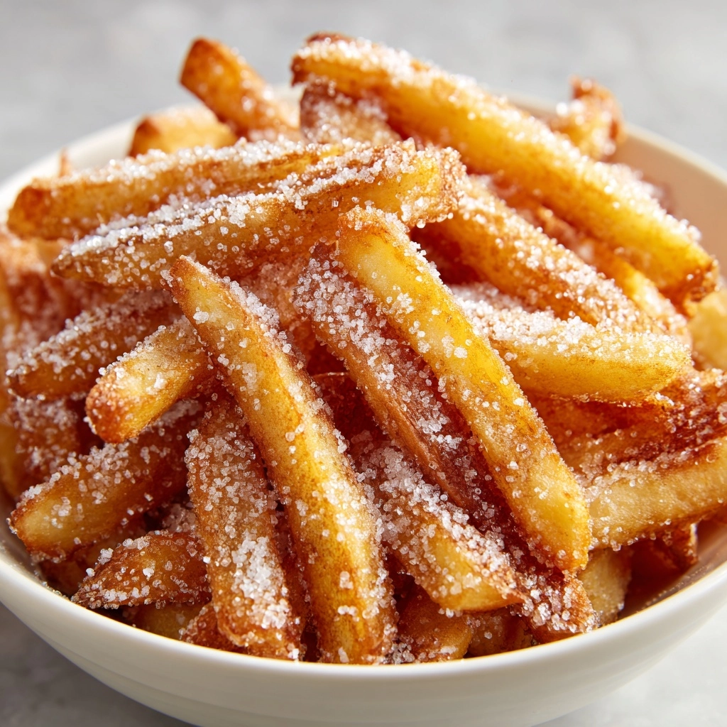Crispy Air Fryer Apple Fries Recipe - Recipe Image
