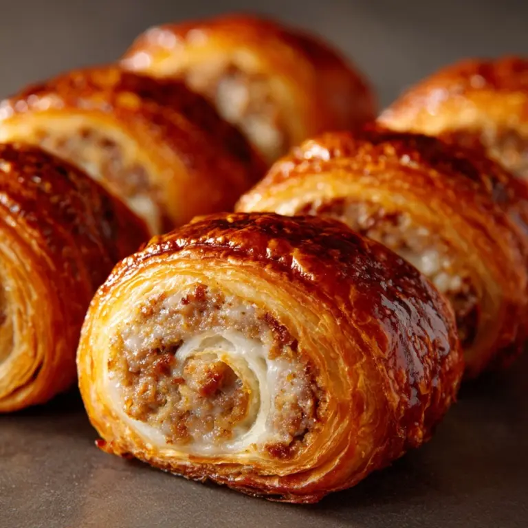 Sausage Cream Cheese Crescent Rolls: A Delightful Snack Recipe