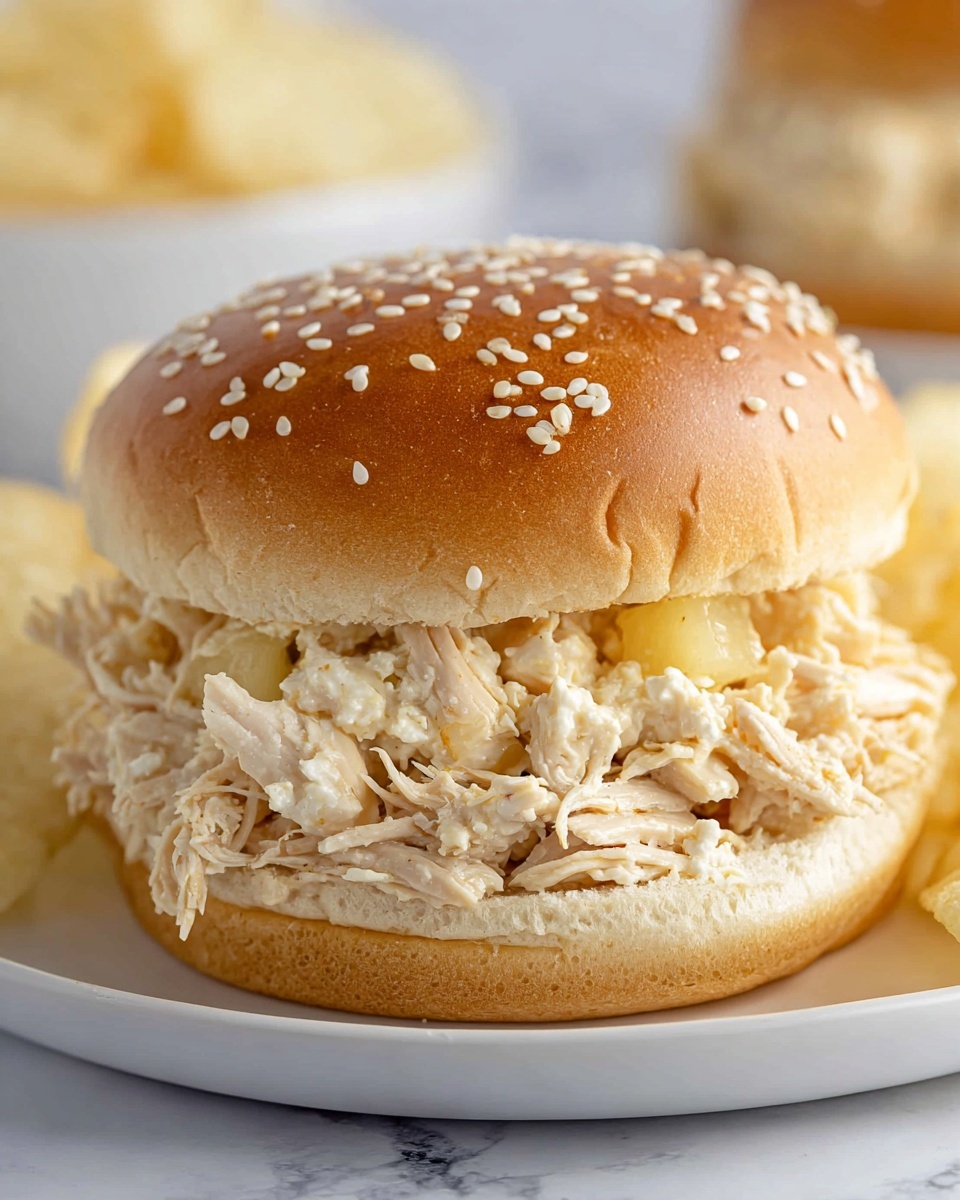 Ohio Shredded Chicken Sandwiches Recipe - Recipe Image