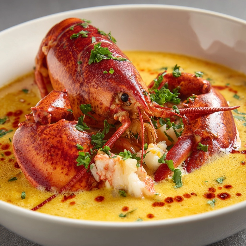 Velvety Lobster Bisque Recipe - Recipe Image