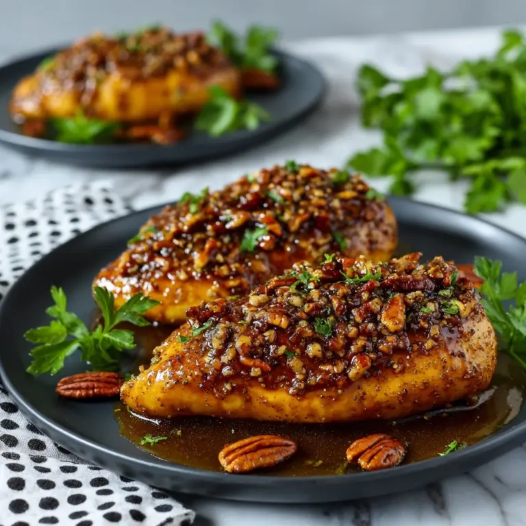 Honey Pecan Chicken Breast Recipe