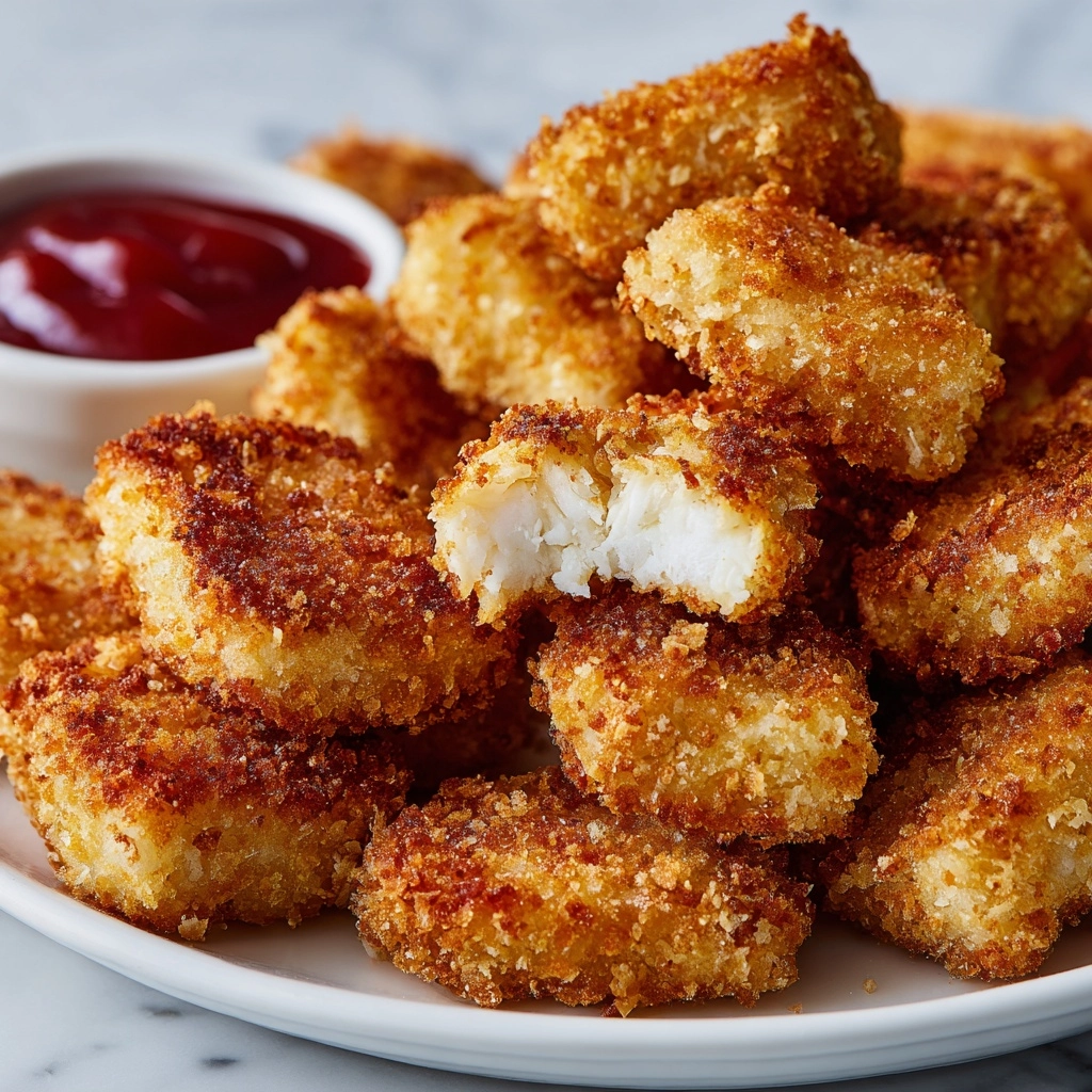 Crispy Homemade Chicken Nuggets Recipe - Recipe Image