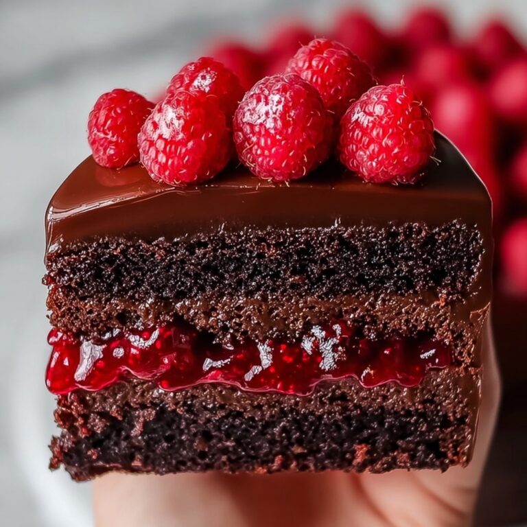 Chocolate Raspberry Truffle Cake Recipe