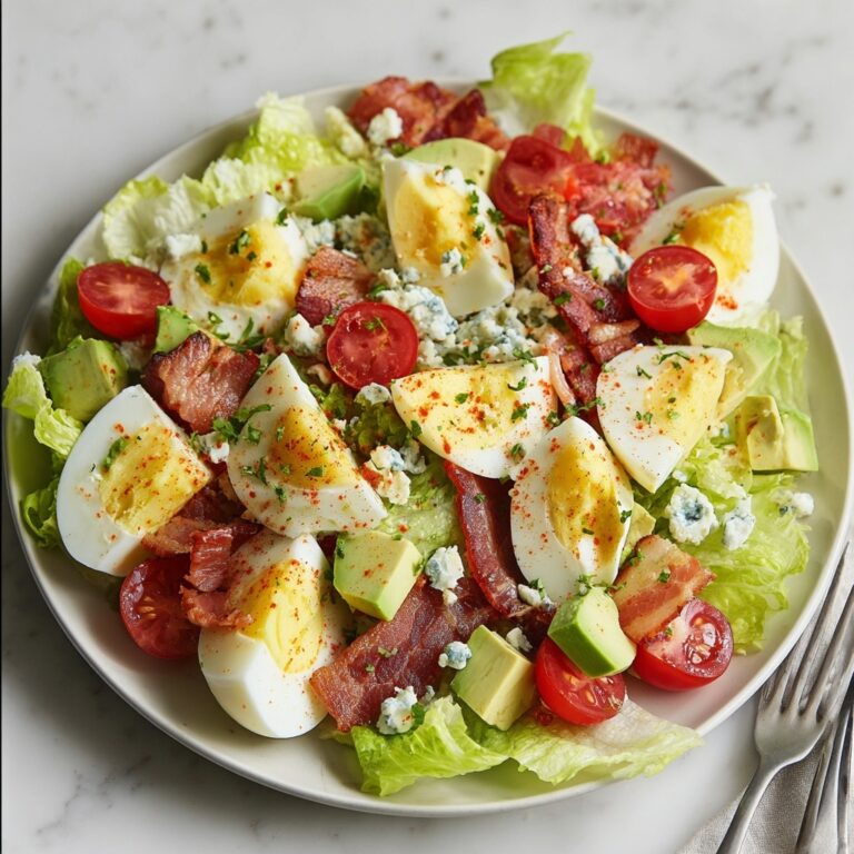 Keto Cobb Egg Salad Recipe